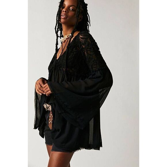 Free People Magdalene Crochet Tunic - Picture 2 of 4